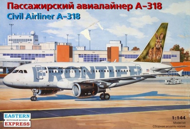14434  авиация  А-318 Frontier (1:144)