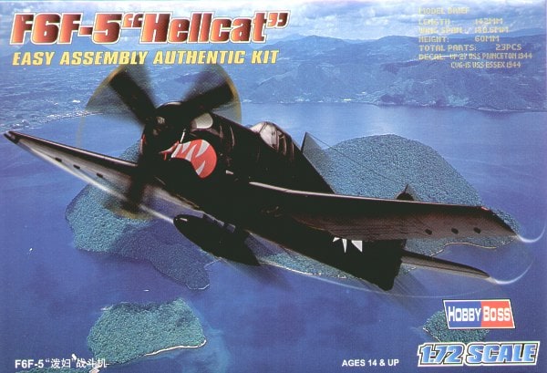 80260  авиация  F6F-5 "Hellcat"  (1:72)