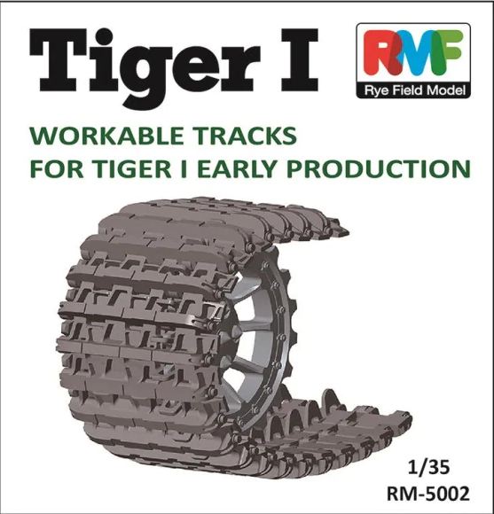 RM-5002  траки наборные  Tiger I Workable Tracks  (1:35)