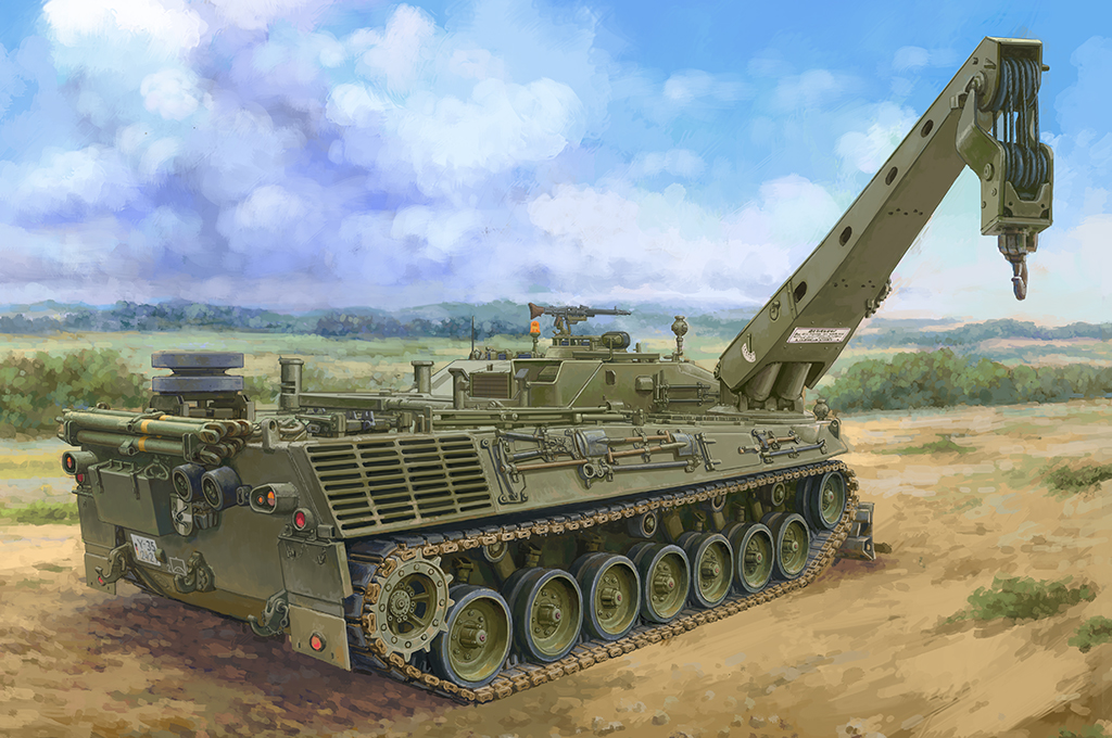84567  техника и вооружение  Bergepanzer BPz2 “Buffalo” ARV  (1:35)
