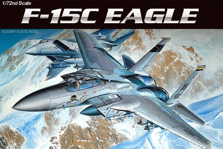 12476  авиация  F-15C Eagle (1:72)
