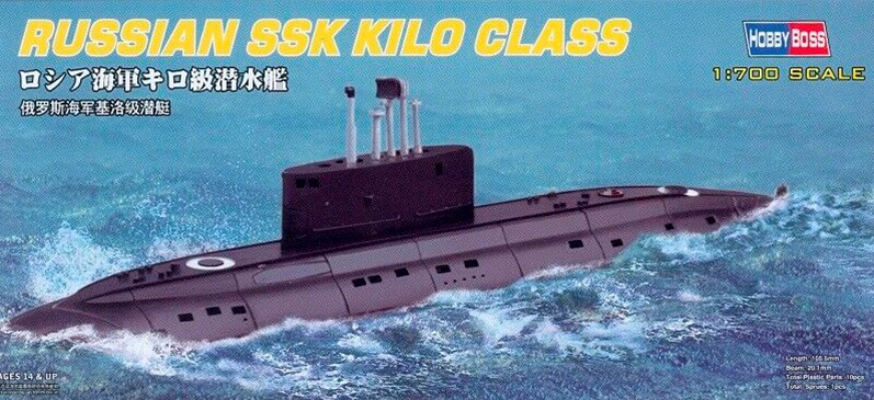 87002  флот  Russian SSK Kilo Class  (1:700)