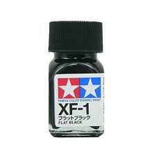 80301  краска  Эмаль XF-1 Черная матовая