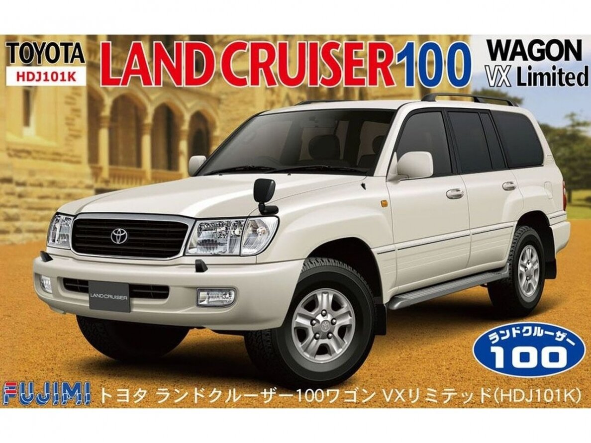 03800  автомобили и мотоциклы  Toyota Land Cruiser 100  (1:24)