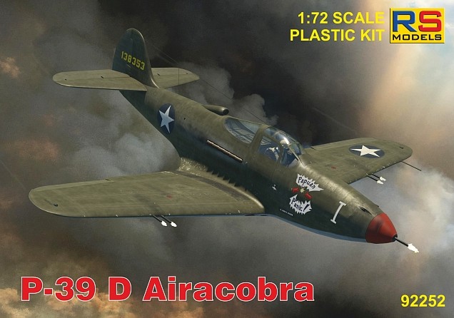 92252  авиация  P-39D Airacobra  (1:72)