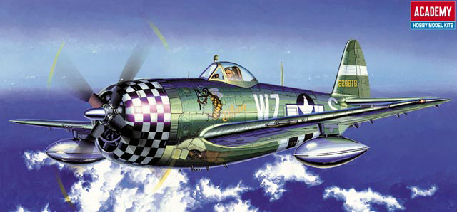 12474  авиация  P-47D "EILEEN"  (1:72)