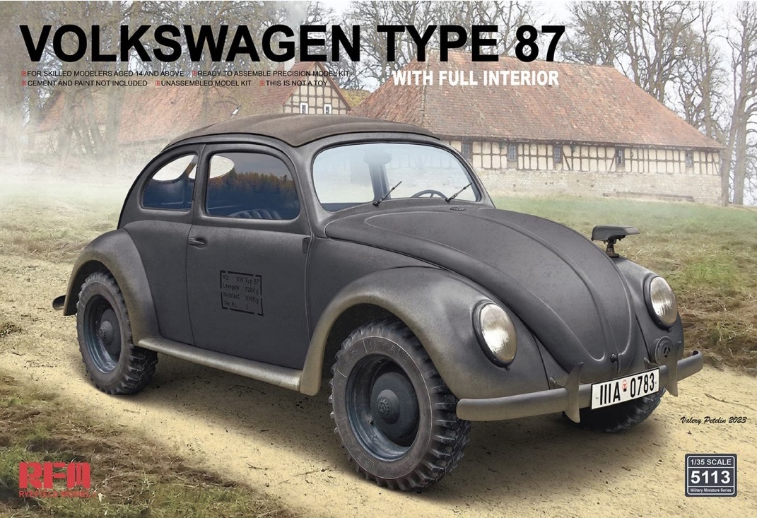 RM-5113  техника и вооружение  Volkswagen Type 87 w/full interior  (1:35)