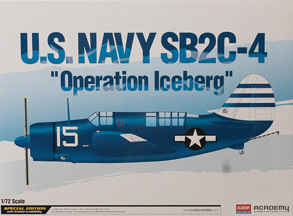 12545  авиация  U.S.Navy SB2C-4 Helldiver "Operation Iceberg"  (1:72)