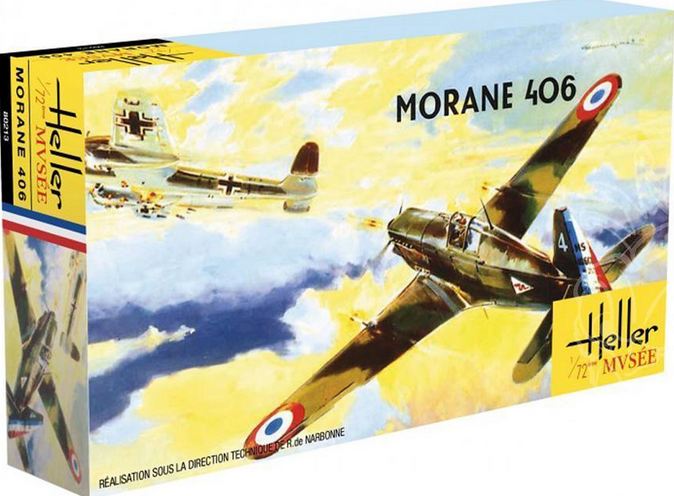 80213  авиация  Morane 406  (1:72)