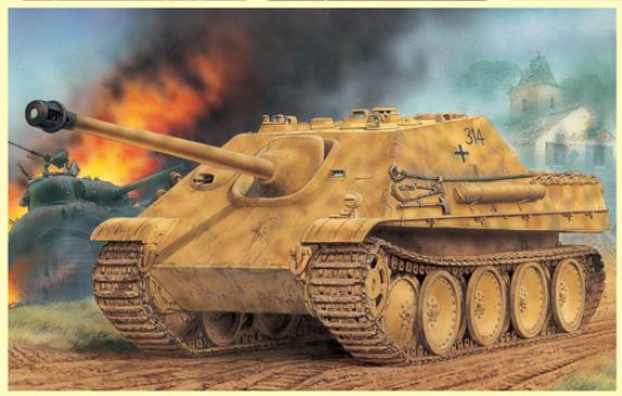 6458  техника и вооружение  САУ Sd.Kfz.173 Jagdpanter Ausf.G1 Early Production (1:35)