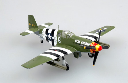 36358  авиация  P-51B "Mustang", Capitain Clarence "Bud" Anderson  (1:72)