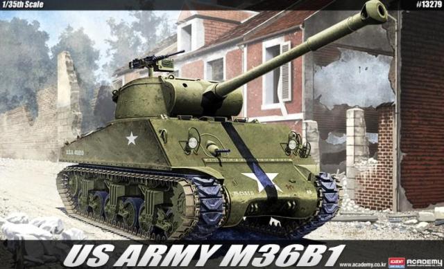 13279  техника и вооружение  U.S. Army M36B1 GMC  (1:35)
