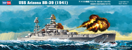 86501  флот  USS Arizona BB-39 (1941)  (1:350)