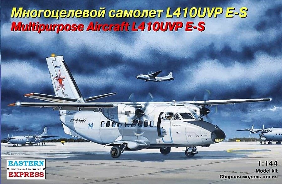 144104  авиация  L-410UVP E-S (1:144)