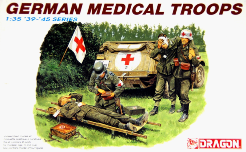 6074  фигуры  German Medical Troops  (1:35)