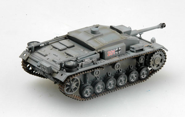 36146  техника и вооружение  САУ  StuG III Ausf.F, 201 бат. 1942г. (1:72)