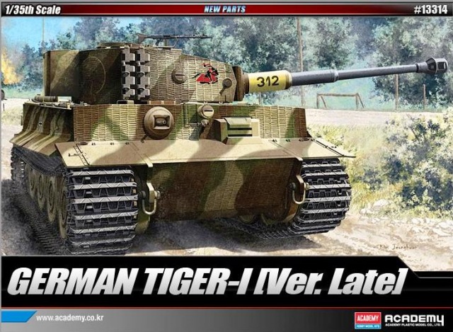 13314  техника и вооружение  Pz.Kpfw.VI Тигр I поздний выпуск (1:35)
