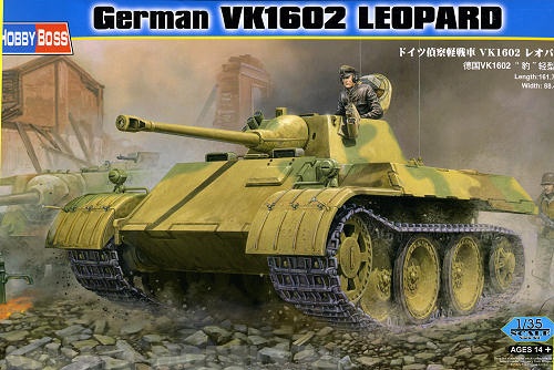 82460  техника и вооружение  German VK1602 Leopard  (1:35)