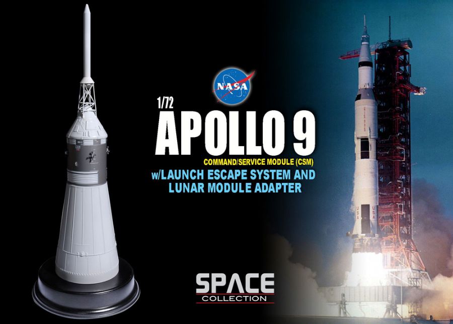 50379  космос  Apollo 9 Command/Service Module  (1:72)