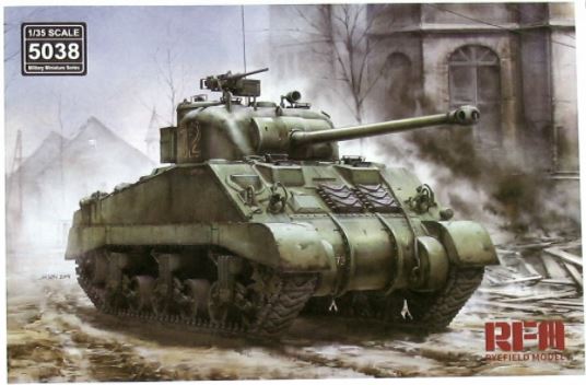 RM-5038  техника и вооружение  British Sherman Vс "Firefly"  (1:35)