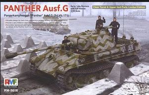 RM-5016  техника и вооружение  PANTHER Ausf.G Early/Late Versions w/Full interior  (1:35)