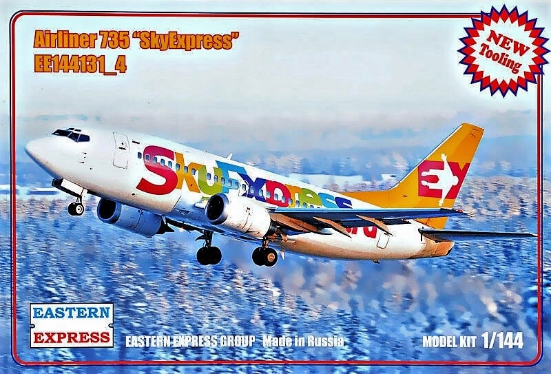 144131_4  авиация  Airliner 735 "SkyExpress" (1:144)