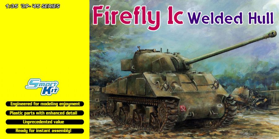6568  техника и вооружение  Firefly 1c Welded Hull (1:35)