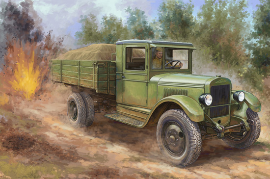 83885  техника и вооружение  Russian Z&S-5 Truck  (1:35)