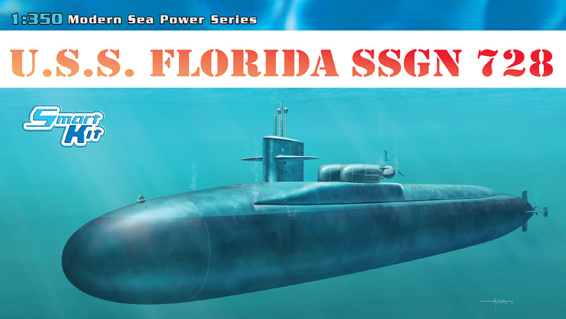 1056  флот  USS Florida SSGN-728  (1:350)
