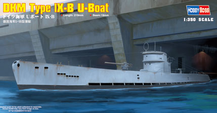 83507  флот  DKM Type IX-B U-Boat  (1:350)