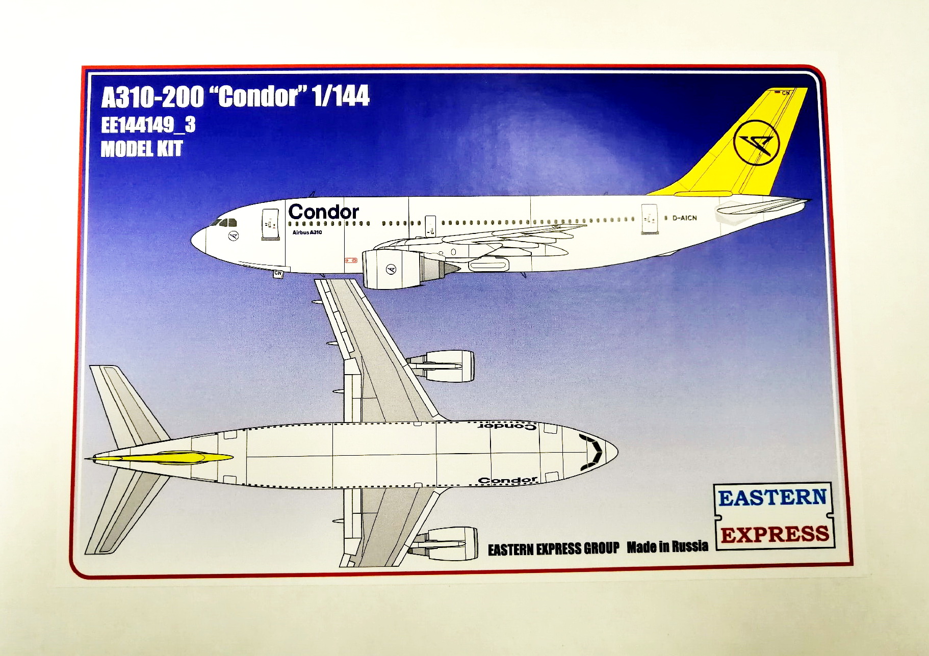 144149_3  авиация  А310-200 Condor  (1:144)