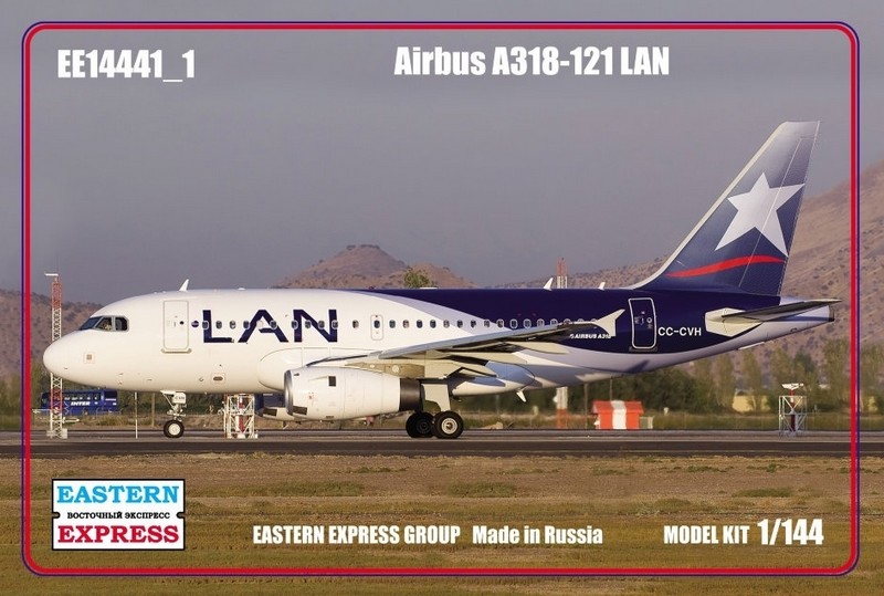 14441-1  авиация  Airbus А318-121 LAN (1:144)