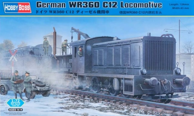 82913  техника и вооружение  локомотив  German WR360 C12 (1:72)