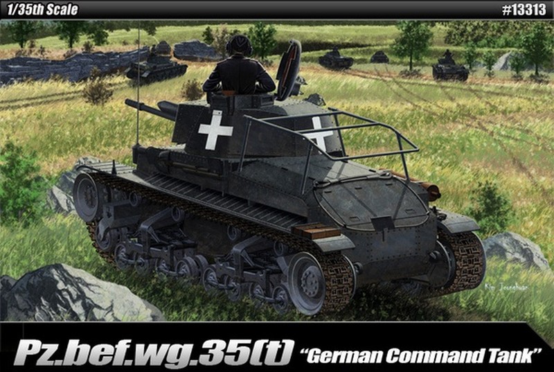 13313  техника и вооружение  PzKpfw 35(t) Command Tank  (1:35)