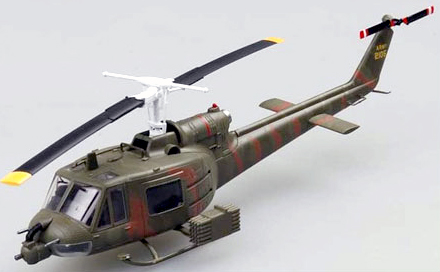 36906  авиация  Вертолет  UH-1B "Huey" of the1stPlatoon,Battery"C",2nd Battalion (1:72)