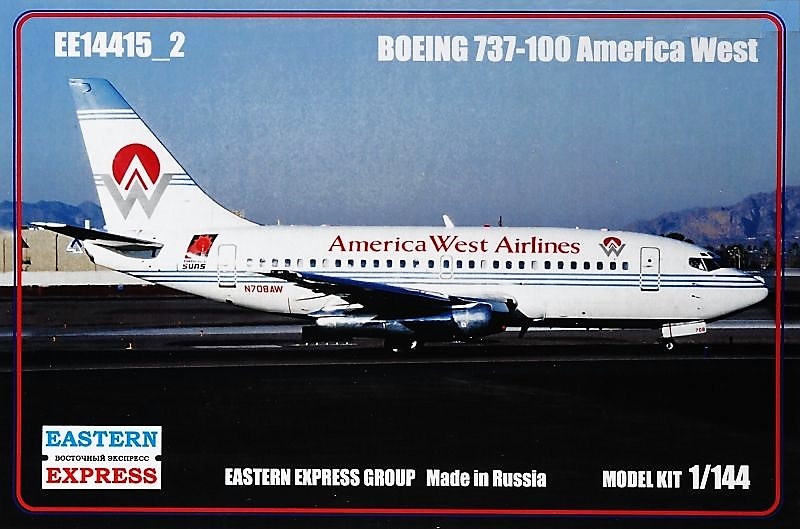 14415-2  авиация  BOEING 737-100 America West (1:144)