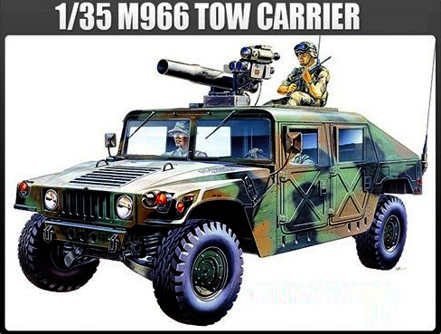 13250  техника и вооружение  M966 TOW Missile Carrier  (1:35)