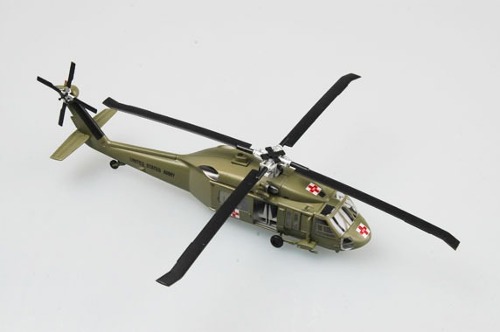 37018  авиация  Вертолет  UH-60A (1:72)