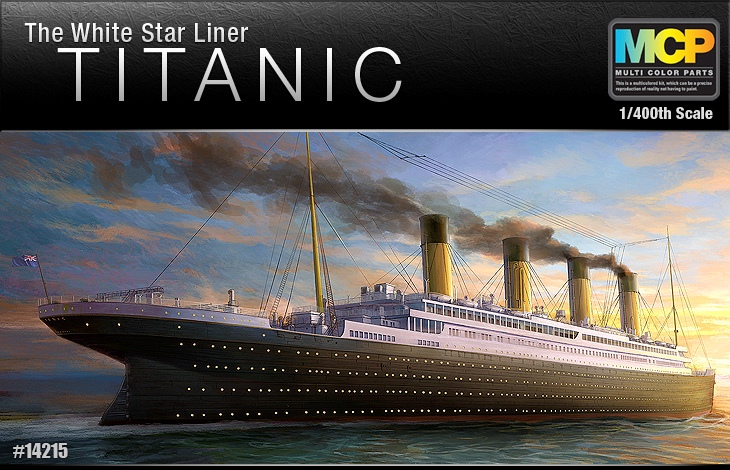 14215  флот  Лайнер RMS Titanic "The White Star Liner" (1:400)
