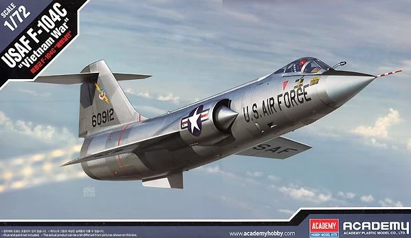 12576  авиация  USAF F-104C "Vietnam War"  (1:72)