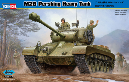 82424  техника и вооружение  M26 Pershing Heavy Tank  (1:35)
