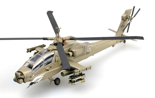 37028  авиация  Вертолет  АН-64А "Апач", 1-я дивизия, Ирак, 2004 г. (1:72)