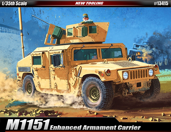 13415  техника и вооружение  M1151 Enhanced Armament Carrier (1:35)