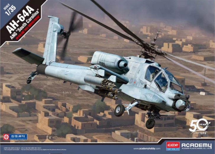 12129  авиация  AH-64A ANG "South Carolina"  (1:35)